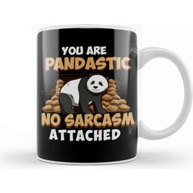 Baskı Dükkanı You Are Pandastic, No Sarcasm Attached Funny Panda Kupa