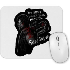 Baskı Dükkanı You Better Watch Your Mouth Sunshine Mouse Pad