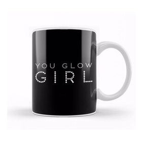 Baskı Dükkanı You Glow Girl Kupa