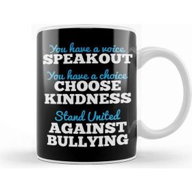 Baskı Dükkanı You Have A Voice Stand United Against Bullying Kupa