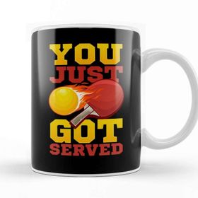 Baskı Dükkanı You Just Got Served Ping Pong Serve Table Tennis Kupa