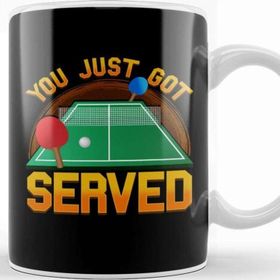 Baskı Dükkanı You Just Got Served Ping Pong Serve Table Tennis Kupa