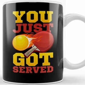 Baskı Dükkanı You Just Got Served Ping Pong Serve Table Tennis Kupa