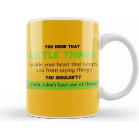 Baskı Dükkanı You Know The Little Thing Cool Graphic Sarcastic Sarcasm Novelty Funny Kupa