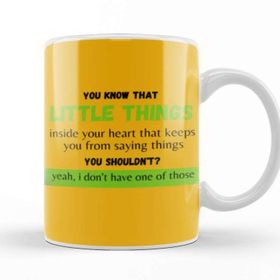 Baskı Dükkanı You Know The Little Thing Cool Graphic Sarcastic Sarcasm Novelty Funny Kupa