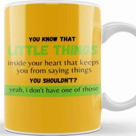Baskı Dükkanı You Know The Little Thing Cool Graphic Sarcastic Sarcasm Novelty Funny Kupa