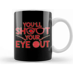 Baskı Dükkanı You Ll Shoot Your Eye Out Christmas Porselen Beyaz Kupa Bardak