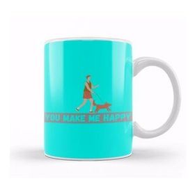 Baskı Dükkanı You Make Me Happy Dog Lover Gifts Kupa