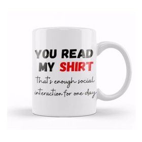 Baskı Dükkanı You Read My Sarcastic Funny Kupa