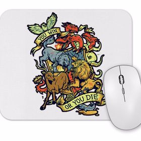 Baskı Dükkanı You Win Or You Die Mouse Pad
