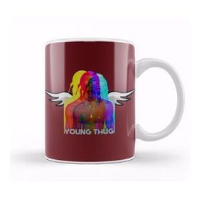 Baskı Dükkanı Young Thug Drawing Art Logo Kupa