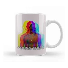 Baskı Dükkanı Young Thug Drawing Art Logo Kupa
