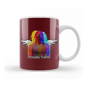 Baskı Dükkanı Young Thug Drawing Art Logo Kupa