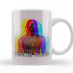Baskı Dükkanı Young Thug Drawing Art Logo Kupa