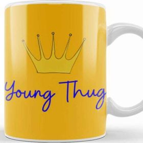 Baskı Dükkanı Young Thug Logo Kupa