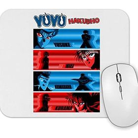 Baskı Dükkanı Yu Yu Hakusho Personagens Mouse Pad