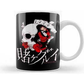 Baskı Dükkanı Yumeko Kakegurui Porselen Beyaz Kupa Bardak