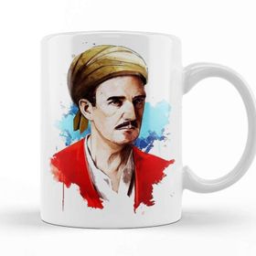 Baskı Dükkanı Yunus Emre İllustrasyon Porselen Kupa