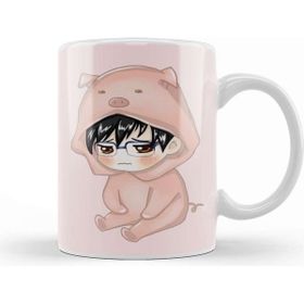 Baskı Dükkanı Yuri On Ice Yuri Katsuki Porselen Beyaz Kupa Bardak