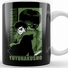 Baskı Dükkanı Yuyu Hakusho Yusuke Beyaz Porselen Kupa Bardak
