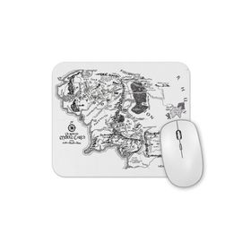 Baskı Dükkanı Yüzüklerin Efendisi Lord of the Rings Orta Dünya Haritası Mouse Pad