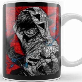 Baskı Dükkanı Zack Satsuriku No Tenshi Angels Of Death Kupa Bardak
