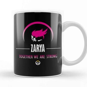 Baskı Dükkanı Zarya Together We Are Strong Overwatch Kupa Bardak