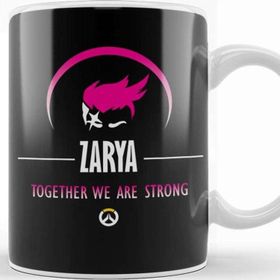 Baskı Dükkanı Zarya Together We Are Strong Overwatch Kupa Bardak