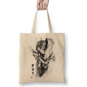 Baskı Dükkanı Zatoichi Drawing Blade Bez Çanta