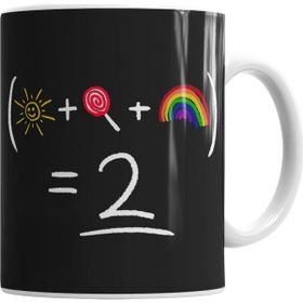Baskı Dükkanı Zeka Matematik Kupa Bardak Porselen