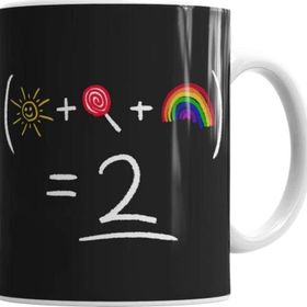 Baskı Dükkanı Zeka Matematik Kupa Bardak Porselen
