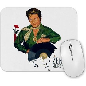 Baskı Dükkanı Zeki Müren İllustrasyon Mouse Pad