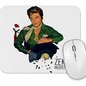 Baskı Dükkanı Zeki Müren İllustrasyon Mouse Pad