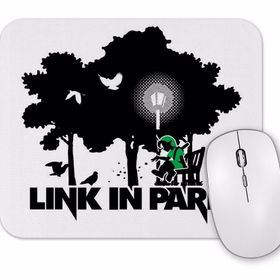 Baskı Dükkanı Zelda Link in Park Meme Mouse Pad
