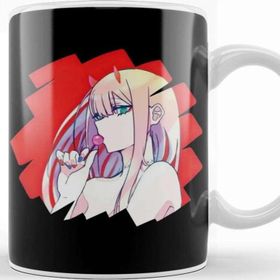 Baskı Dükkanı Zero Two Darling In The Franxx Kupa Bardak