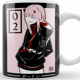 Baskı Dükkanı Zero Two Darling In The Franxx Kupa Bardak