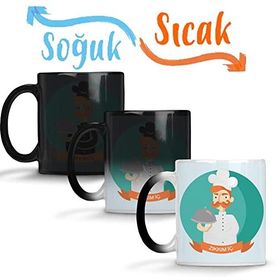 Baskı Dükkanı Zıkkım İç Kupa Bardak Porselen