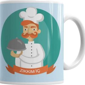 Baskı Dükkanı Zıkkım İç Kupa Bardak Porselen