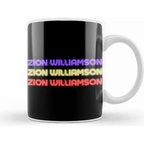Baskı Dükkanı Zion Williamson Basketball Gifts Vintage Retro Rainbow Quotes For Boys And Dad Kupa Bardak