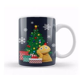 Baskı Dükkanı Zippy Around The Christmas Tree Rainbow Kupa Bardak