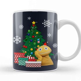 Baskı Dükkanı Zippy Around The Christmas Tree Rainbow Kupa Bardak