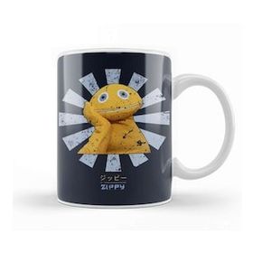Baskı Dükkanı Zippy Retro Japanese Rainbow Kupa Bardak