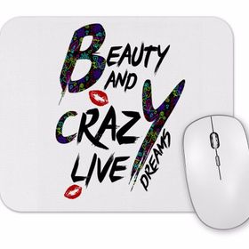 Baskı Dükkanı Znn B Crazy Mouse Pad