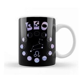Baskı Dükkanı Zodiac Sign Leo Kupa Bardak