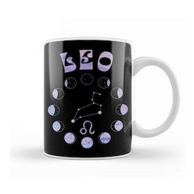 Baskı Dükkanı Zodiac Sign Leo Kupa Bardak