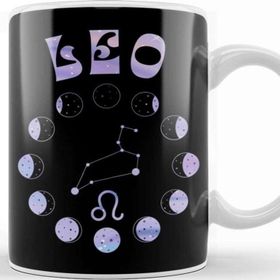 Baskı Dükkanı Zodiac Sign Leo Kupa Bardak