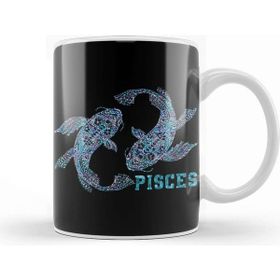 Baskı Dükkanı Zodiac Sign Pisces Kupa Bardak