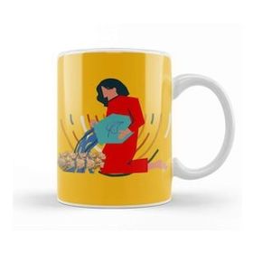 Baskı Dükkanı Zodiac Symbols Flowers Kupa Bardak