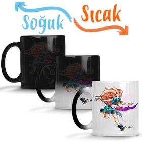 Baskı Dükkanı Zoe 2 Sihirli Porselen Kupa
