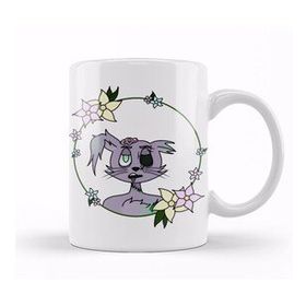 Baskı Dükkanı Zombie Animals Zombie Bunny Kupa Bardak